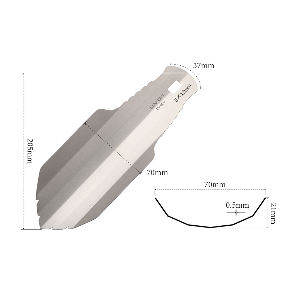 Lixada Titanium Garden Hand Sh - đánh giá và giá Trowel Garden Tools