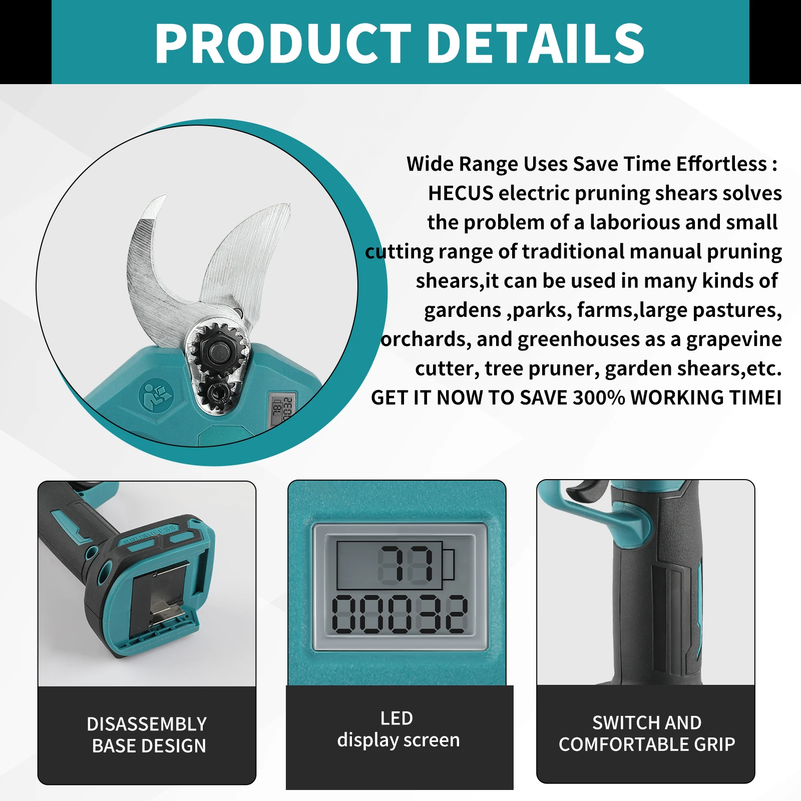 MPP569 Brushless Electric Prun - đánh giá và giá Pruning Shears