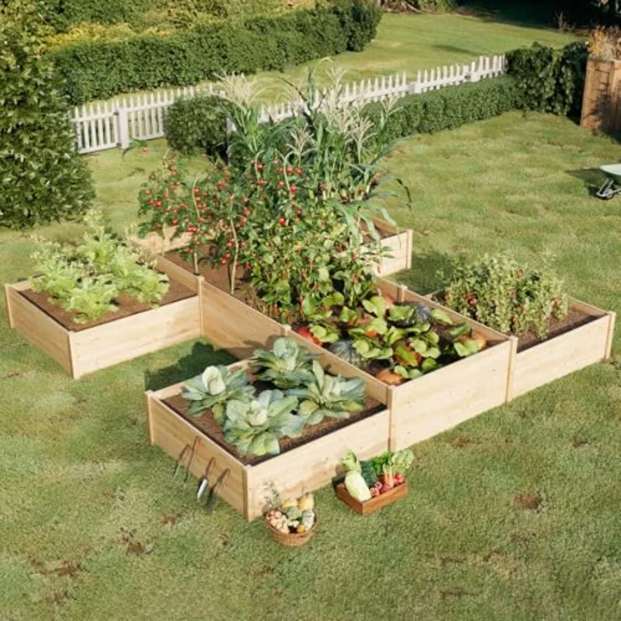 Double-Layer Raised Garden Bed - đánh giá và giá Raised Garden Bed