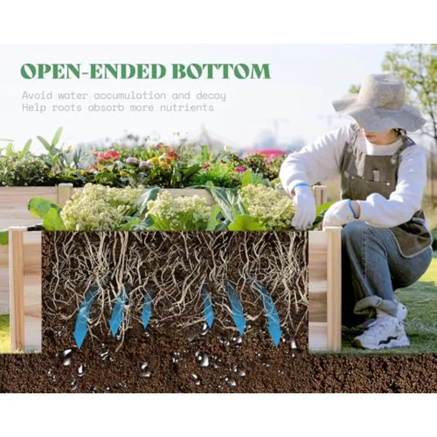 Double-Layer Raised Garden Bed - đánh giá và giá Raised Garden Bed