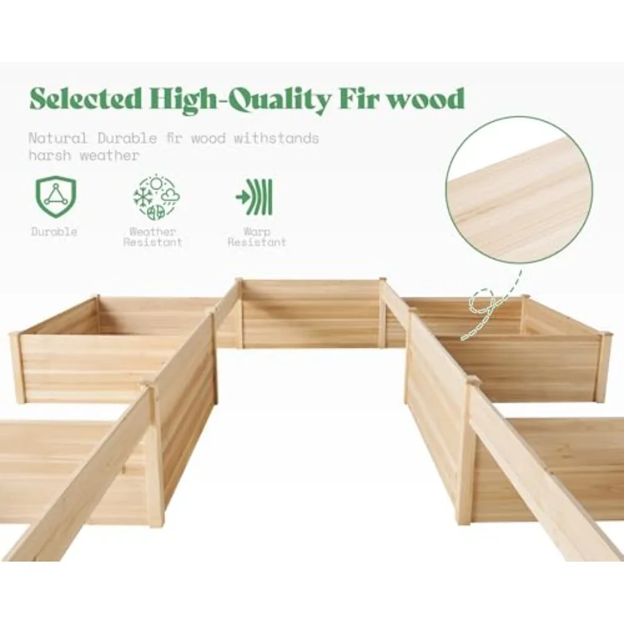 Double-Layer Raised Garden Bed - đánh giá và giá Raised Garden Bed