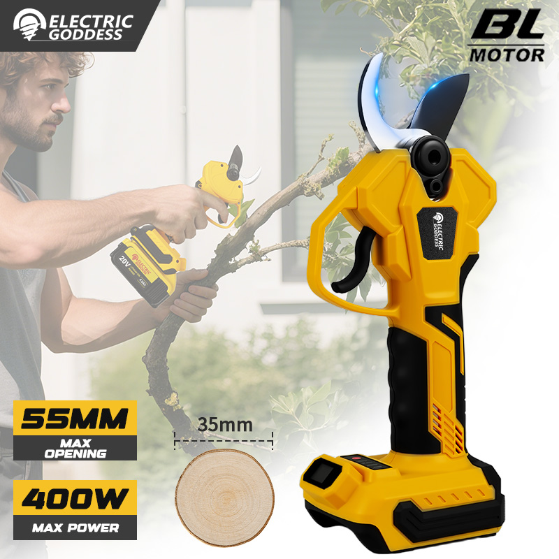 Brushless 55mm Electric Prunin - đánh giá và giá Pruning Shears