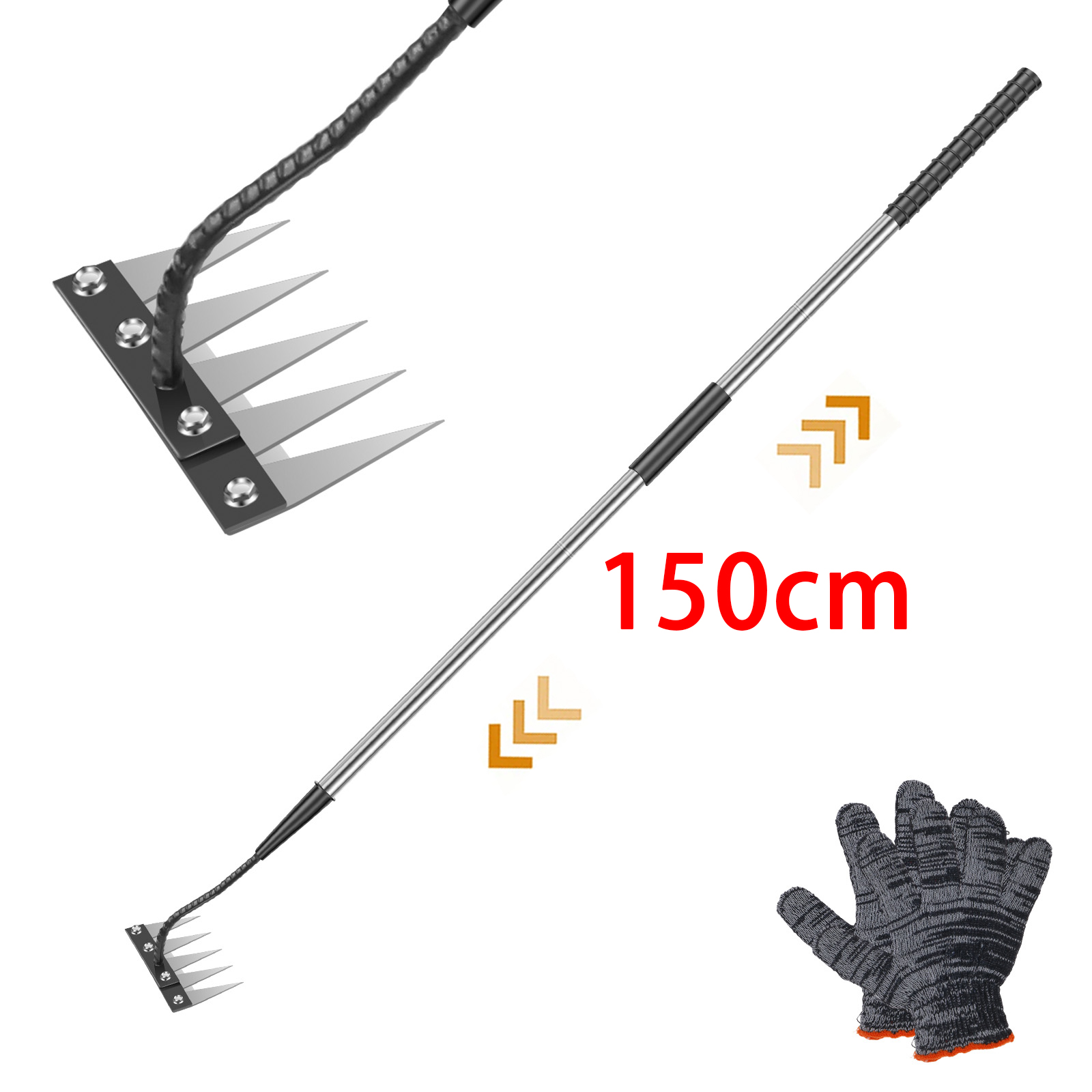 5 Teeth Stainless Steel Weedin - đánh giá và giá Garden Gloves
