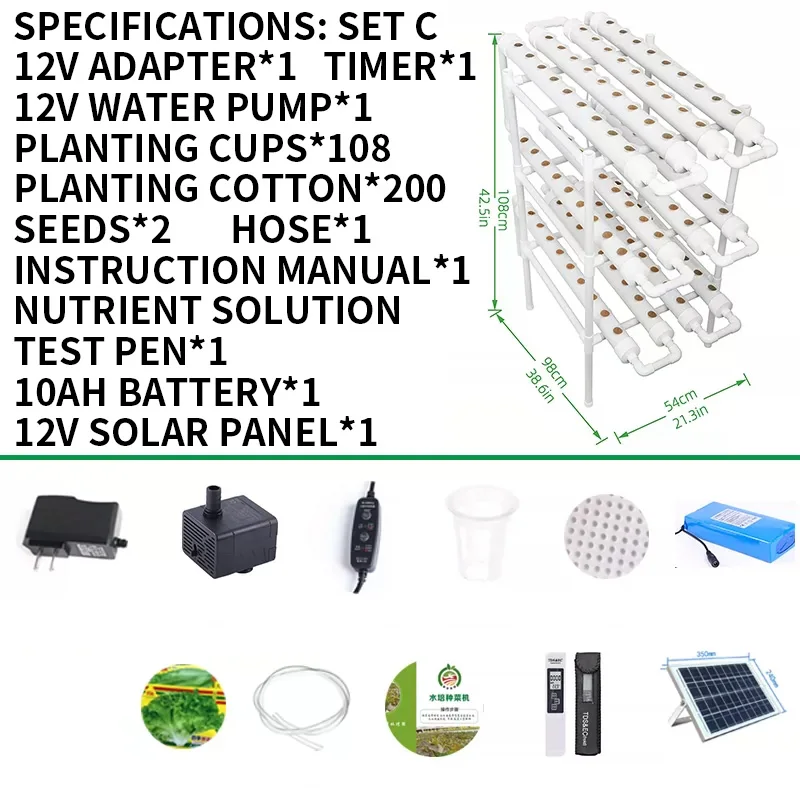 Soilless Growing System Kit, P - đánh giá và giá Hydroponic Kit