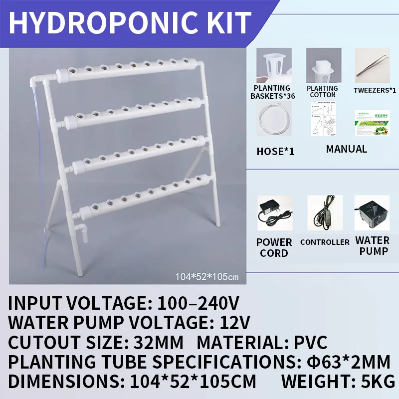 Soilless Growing System Kit, P - đánh giá và giá Hydroponic Kit