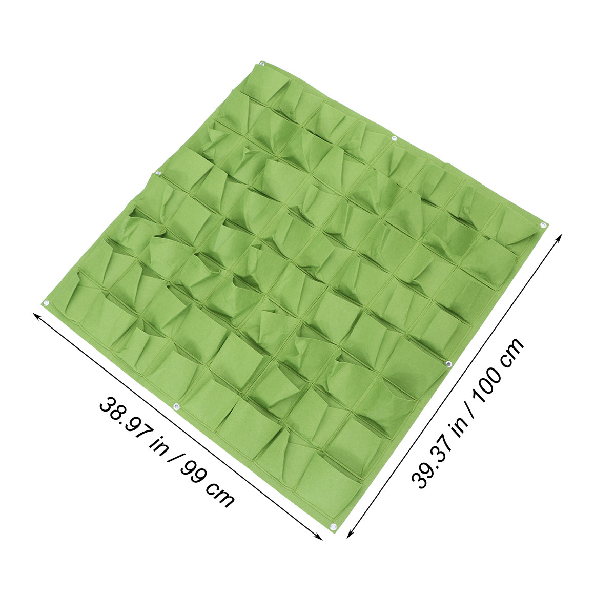 64 Pockets Wall Mounted Planti - đánh giá và giá Vertical Planter