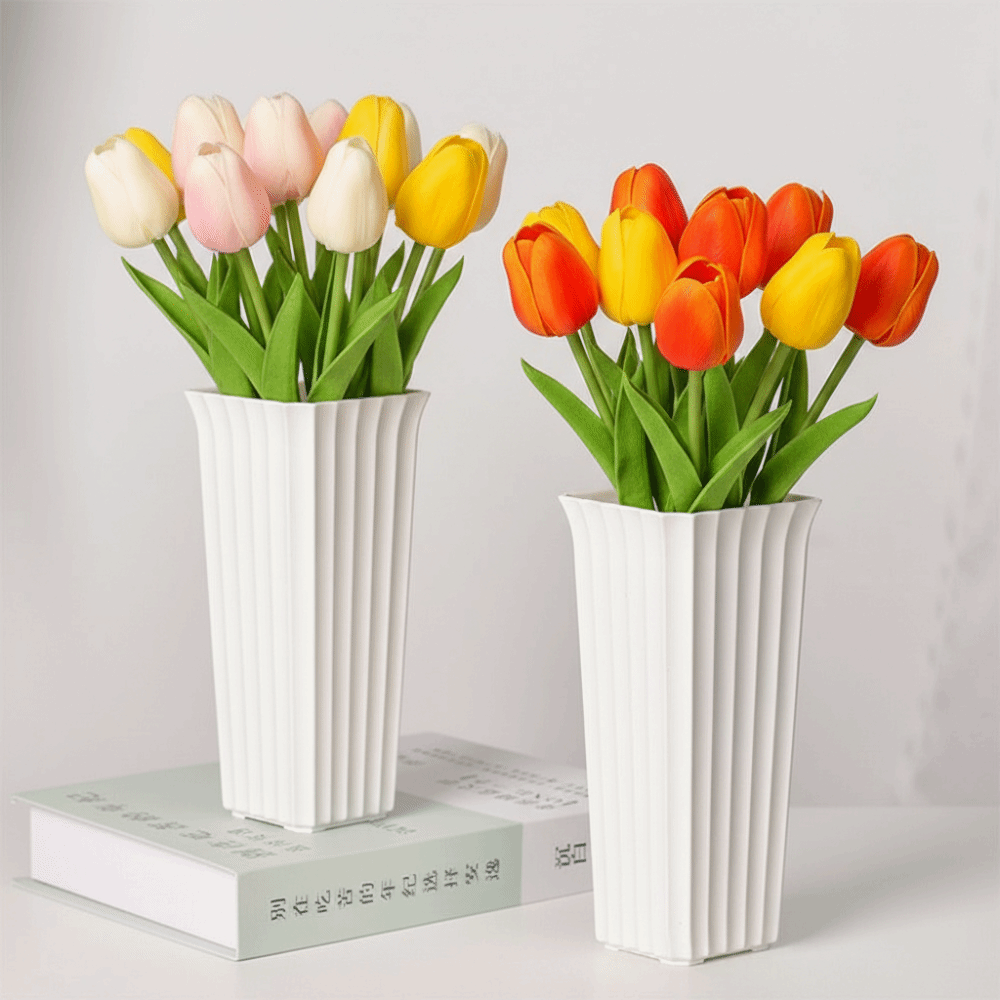 Modern Black White Flower Vase - đánh giá và giá Vertical Planter