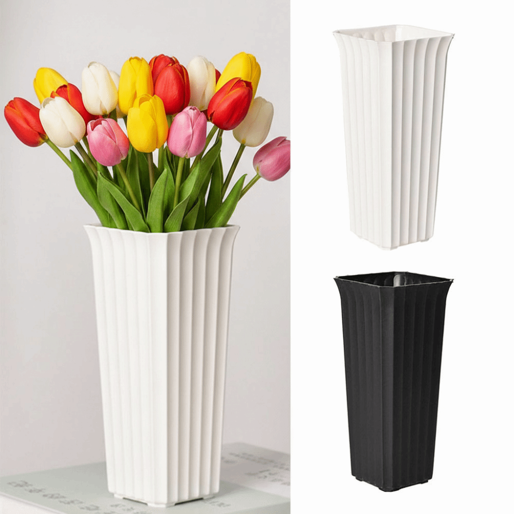 Modern Black White Flower Vase - đánh giá và giá Vertical Planter