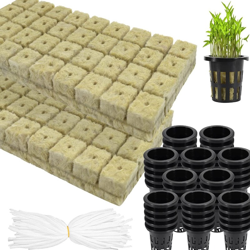 72-Pack Hydroponic Rockwool Cu - đánh giá và giá Hydroponic Kit