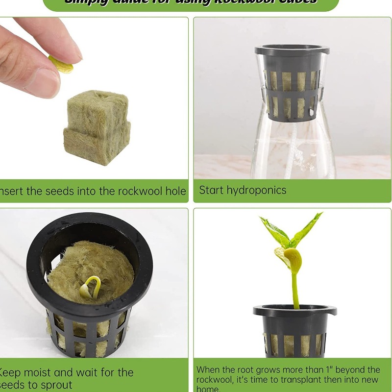 72-Pack Hydroponic Rockwool Cu - đánh giá và giá Hydroponic Kit